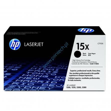 Toner HP 15X - LJ 1200X - C7115X