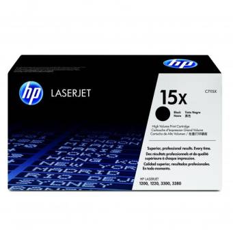 Toner oryginalny HP 15X Black - C7115X