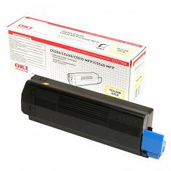 Toner OKI C5250 / 5450 - 42127454 Yellow High