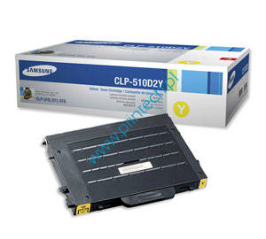 Toner Samsung CLP-510 - CLP-510D2Y Yellow