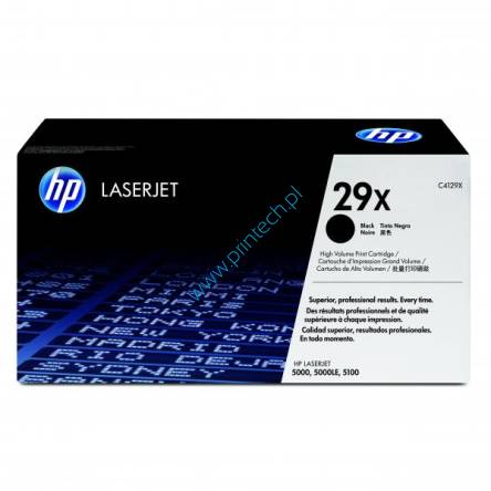 Toner HP 29X - LJ 5000 / 5100 - C4129X