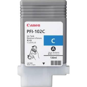 Tusz Canon PFI-102C Cyan - 0896B001AA