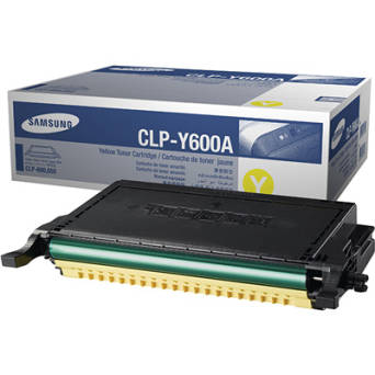 Toner Samsung CLP-600 / CLP-650 - CLP-Y600A Yellow