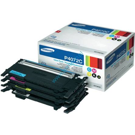 Toner Samsung CLP-320 - CLT-P4072S zestaw tonerów BK/C/M/Y