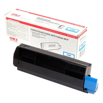 Toner OKI C5250 / 5450 - 42127456 Cyan High