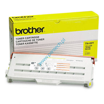 Toner oryginalny Brother TN-02Y Yellow, 8500str, Brother HL3400, HL3450