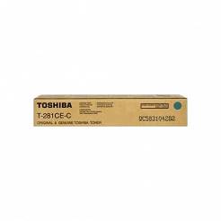 Toner Toshiba T281C-EC Cyan - e-Studio 281C, 351C, 451C