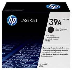 Toner HP 39A - LJ 4300 - Q1339A