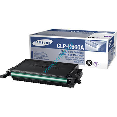 Toner Samsung CLP-610 / CLP-660 - CLP-K660A Black