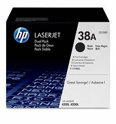 Toner HP 38A - LJ 4200 - Q1338D Double Pack