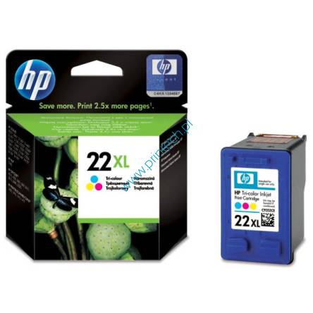 Trójkolorowy atramentowy wkład drukujący HP 22XL - C9352CE - Powiększona wydajność 415 stron / 11ml. Do użycia w: HP DESKJET F380, HP DESKJET D1360, HP DESKJET F370, HP DESKJET F2100, HP DESKJET F2280, HP DESKJET F390, HP DESKJET D2300, HP OFFICEJET 4300, HP PSC 1415, HP PSC 1410, HP PSC 1400, HP OFFICEJET J3680, HP OFFICEJET 5615, HP OFFICEJET 5610, HP OFFICEJET 5605, HP OFFICEJET 5600, HP OFFICEJET 4355, HP OFFICEJET 4315, HP DESKJET 3920, HP DESKJET 3930, HP DESKJET 3940, HP DESKJET D1460, HP DESKJET D1560, HP DESKJET D2360, HP DESKJET D2400, HP DESKJET D2460, HP DESKJET F2110, HP DESKJET F2120, HP DESKJET F2128, HP DESKJET F2140, HP DESKJET F2180, HP DESKJET F2185, HP DESKJET F2187, HP DESKJET F2188, HP DESKJET F2224, HP DESKJET F300, HP DESKJET F375, HP DESKJET F4100, HP DESKJET F4120, HP DESKJET F4135, HP DESKJET F4140, HP DESKJET F4172, HP DESKJET F4180, HP PSC 1401, HP PSC 1402, HP PSC 1403, HP PSC 1406, HP PSC 1408, HP PSC 1410V, HP PSC 1410XI, HP OFFICEJET J3608, HP OFFICEJET J3640, HP OFFICEJET J3650, HP DESKJET 3918, HP DESKJET 3938, HP DESKJET D1330 SERIES. TUSZE HP WROCŁAW. HURTOWNIA HP WROCŁAW. DYSTRYBUTOR HP – PRODUCENT ZAMIENNIKÓW DO DRUKAREK HP