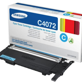 Toner oryginalny Samsung CLP-320 / CLP-321 / CLP-325 / CLP-326 / CLX-3180 / CLX-3185 Cyan - CLT-C4072S, 1000str, Samsung CLP320, CLP321, CLP325, CLP326, CLX3180, CLX3185