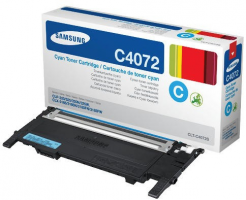 Toner oryginalny Samsung CLP-320 / CLP-321 / CLP-325 / CLP-326 / CLX-3180 / CLX-3185 Cyan - CLT-C4072S, 1000str, Samsung CLP320, CLP321, CLP325, CLP326, CLX3180, CLX3185