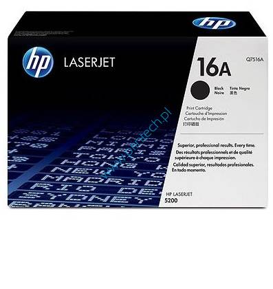 Toner HP 16A - LJ 5200 - Q7516A