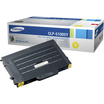 Toner Samsung CLP-510 - CLP-510D5Y Yellow