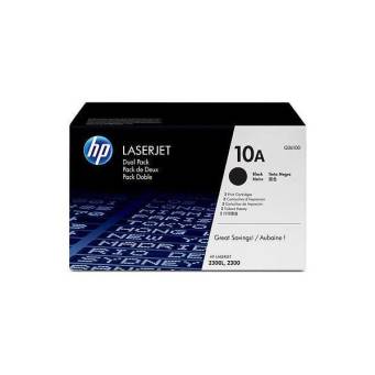 Toner oryginalny HP 10A Black Double Pack - Q2610D, 2x6000str, HP LaserJet 2300