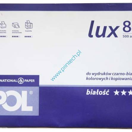 Papier POL LUX A3 80g/500ark, papier biurowy wrocław, papiery wrocław, materiały biurowe wrocław, biuroserwis wrocław