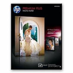 Papier HP Premium Plus wysoce błyszczący 13cmx18cm 280g/20ark - Q6572A