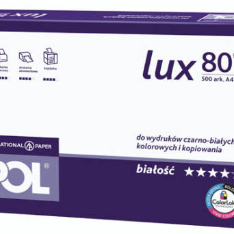 Papier POL Lux A4 80g/500ark