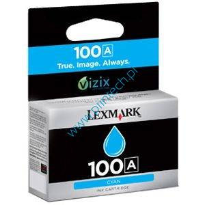 Tusz Lexmark 100A, 14N0920, Cyan, Do użycia w:
Lexmark Impact S305, Lexmark Interpret S405, Lexmark Intuition S505, Lexmark Interact S605, Lexmark Prospect Pro205, Lexmark Prevail Pro705, Lexmark Prestige Pro805, Lexmark Platinum Pro905, Lexmark Wrocław, Tusze lexmark, Tusze Wrocław