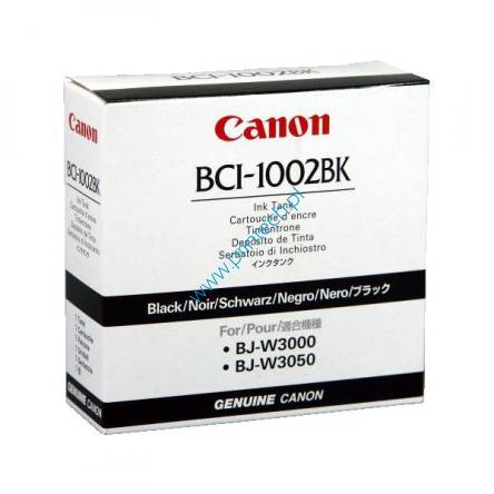 Tusz Canon BCI-1002BK Black, 5843A001, canon, BJW3000, CANON BJW3050, tusze do plotera canon wrocław, tusze wrocław, tonery wrocław
